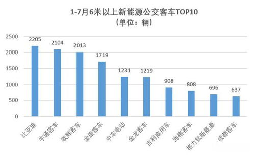 新能源公交车 领域哪家称王 前三差距不大,格力钛冲进前十